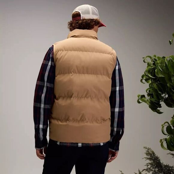 NWT Alpine Design MENS Thermolite NWT 1962 Puffer Vest Sahara Sand - Picture 2 of 7